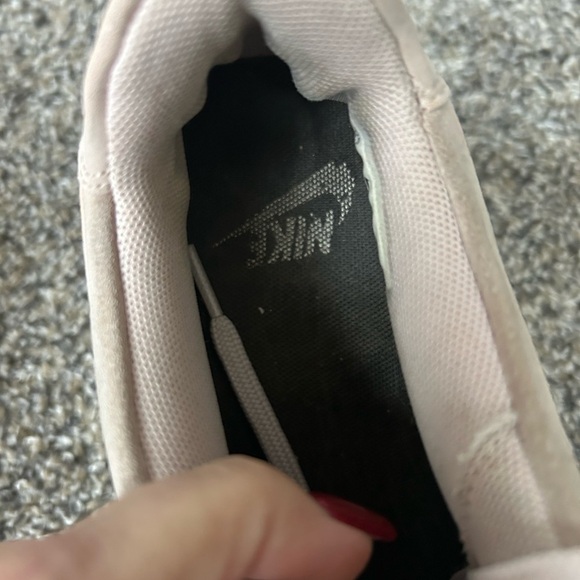 Nike  Air Force 1 soft pink suede platform sneakers size women’s 8.5 - Picture 9 of 10